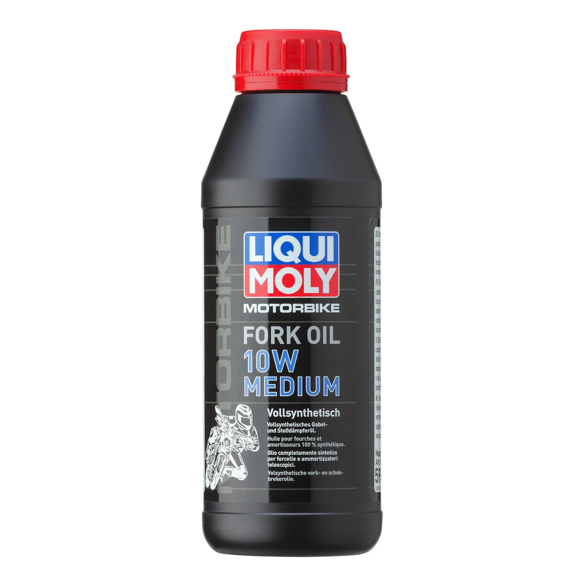 Liqui Moly, fork oil 10W medium. 500cc