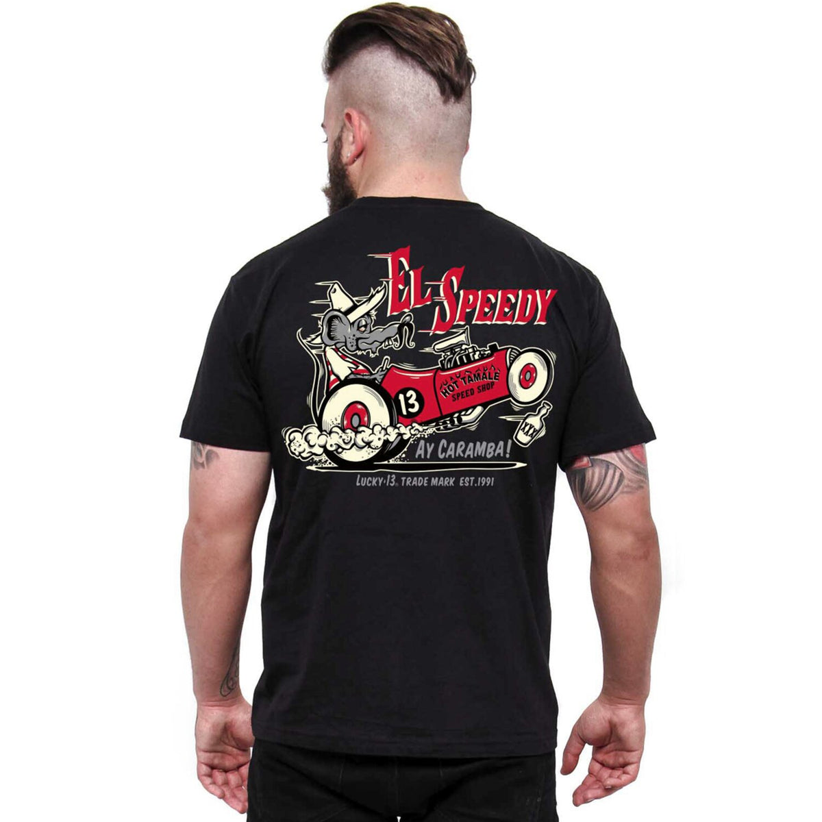 Lucky 13 El Speedy t-shirt black 