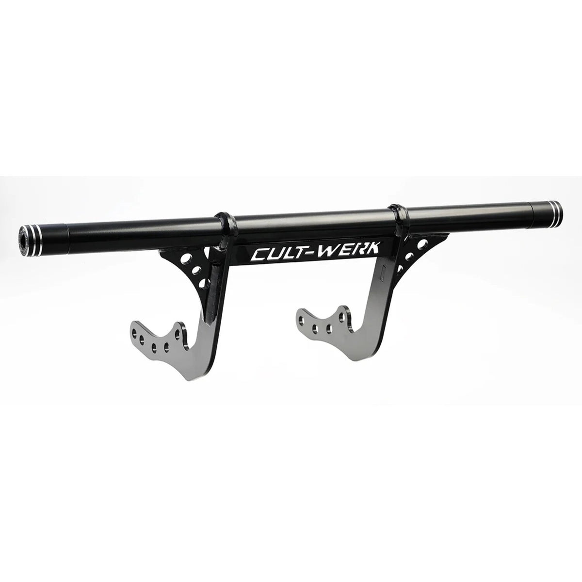 Cult-Werk, crashbar "Clubstyle". Front. Black