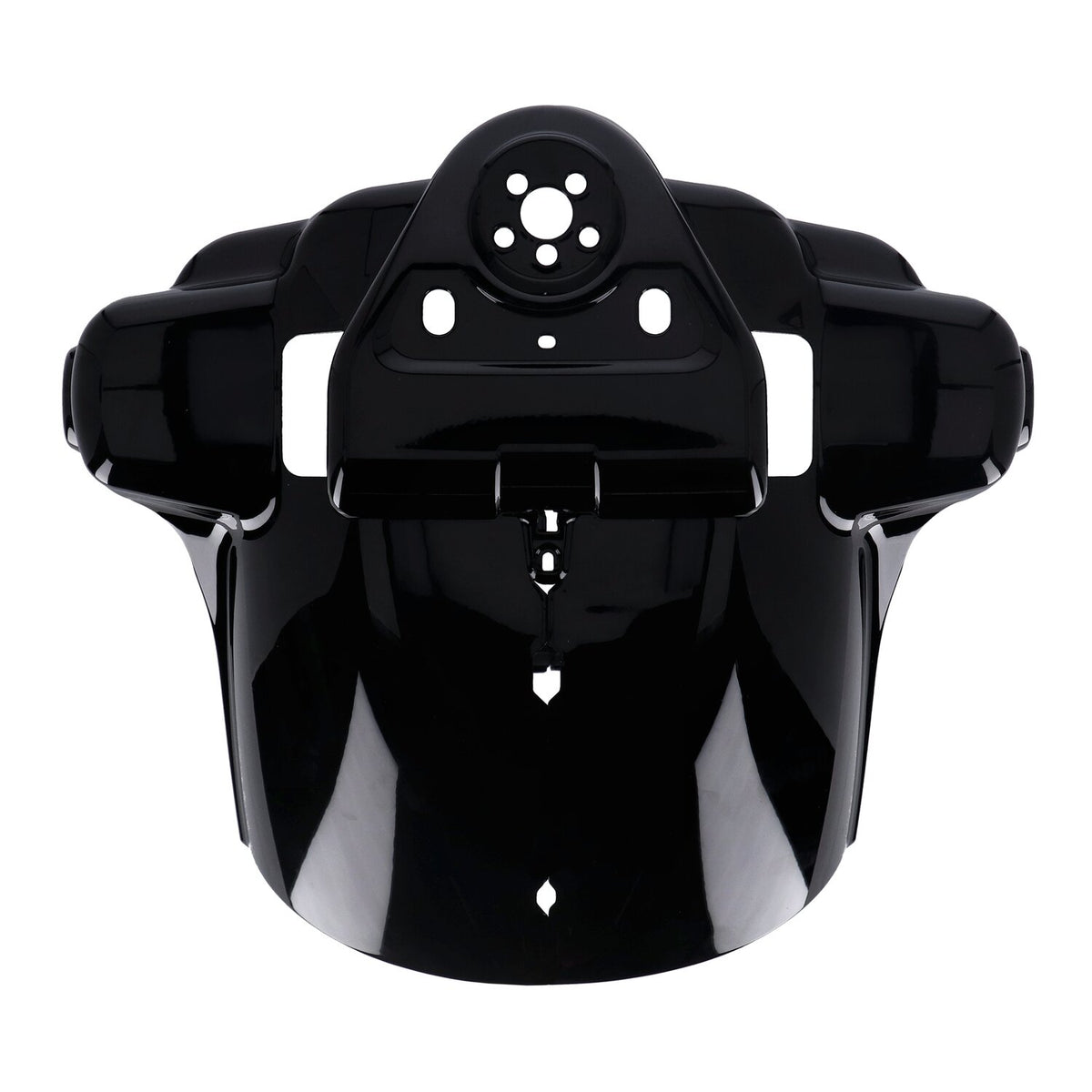 MCS, Road King headlamp nacelle cover. Black