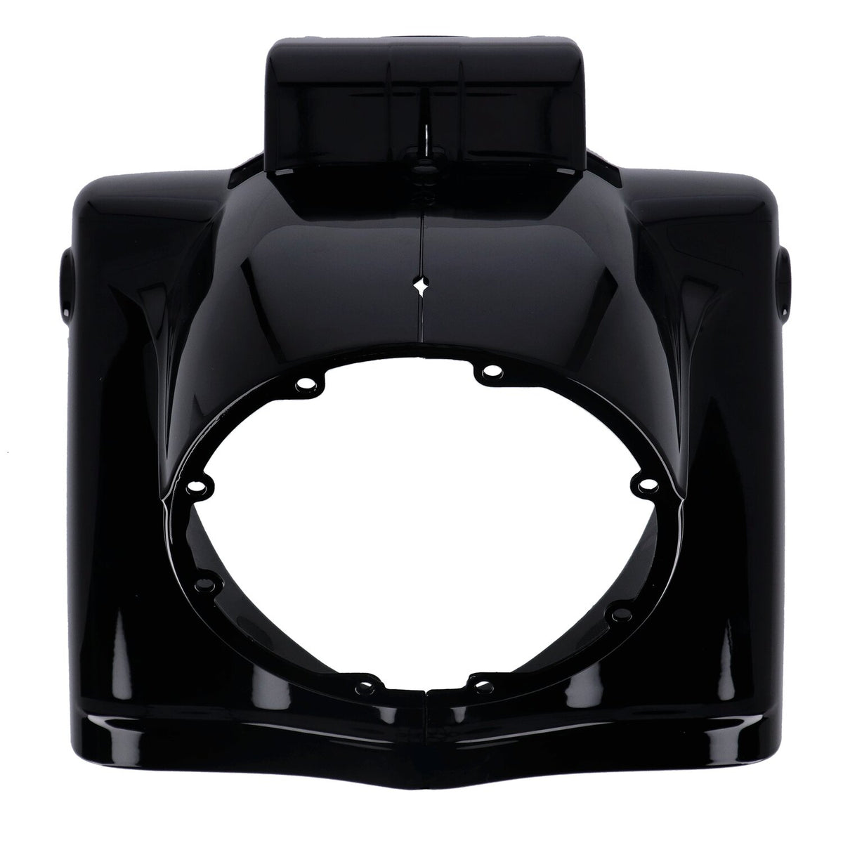 MCS, Road King headlamp nacelle cover. Black