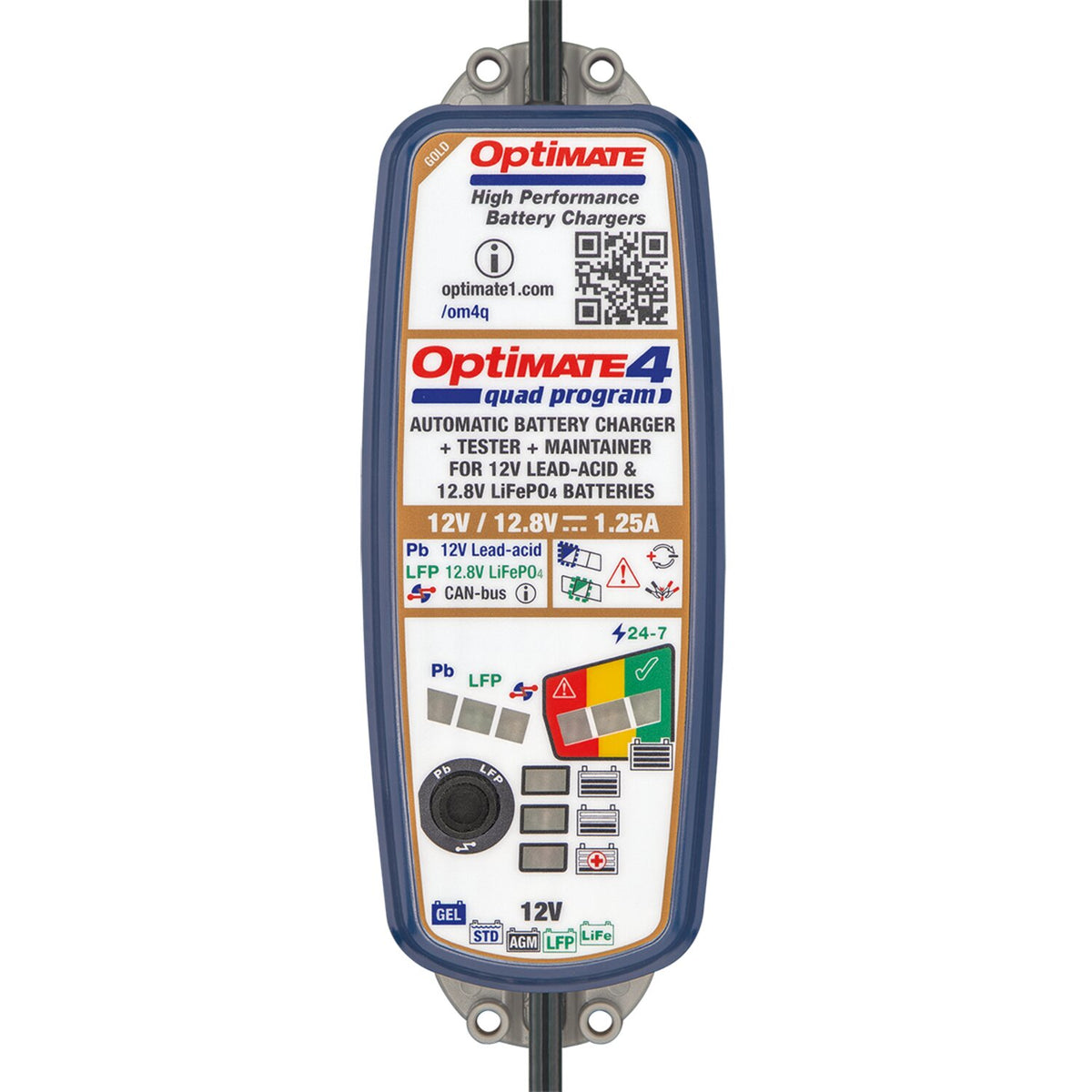 Tecmate, OptiMate 4 Quad Program