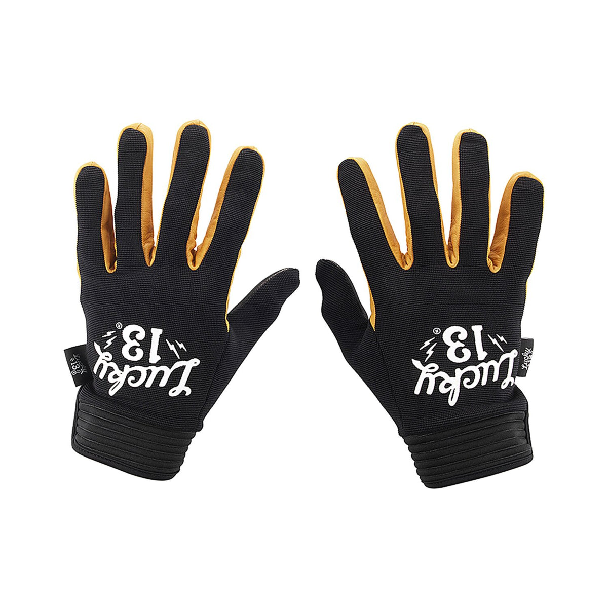 Lucky 13 Shocker gloves black/yellow
