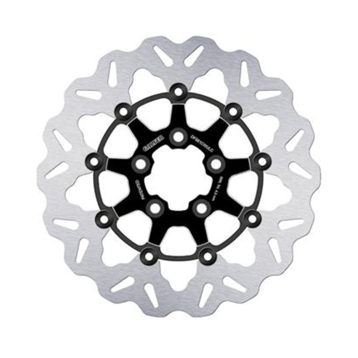 Galfer brake rotor. Wave. Floating. Black/Contrast. 292x5mm