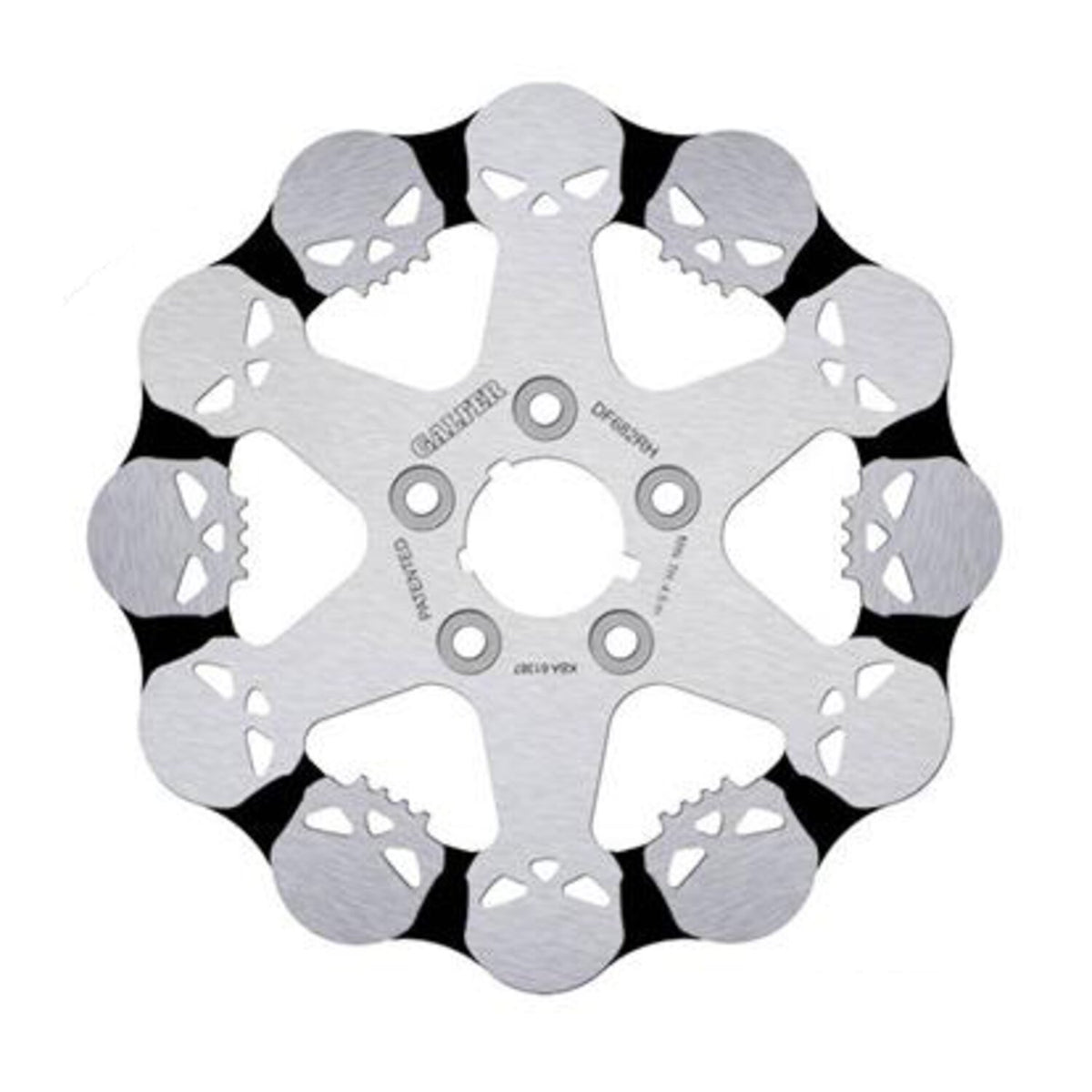 Galfer brake rotor. Wave Skull Design. Fixed. 292x5mm