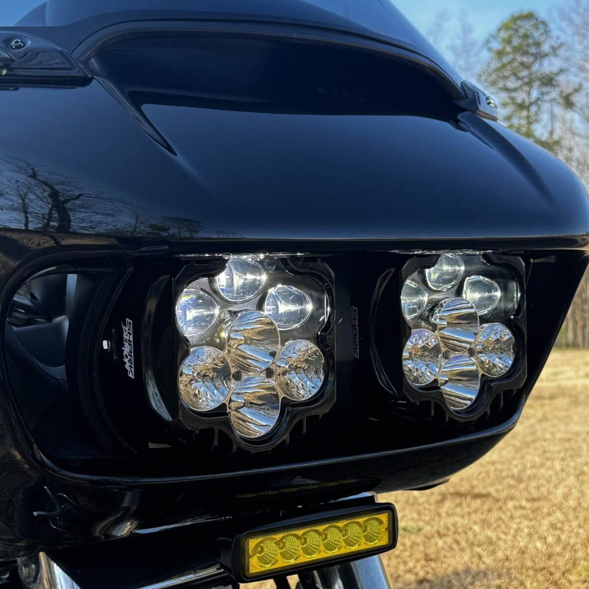 Custom Dynamics, V2 Shark Demon LED headlamp kit
