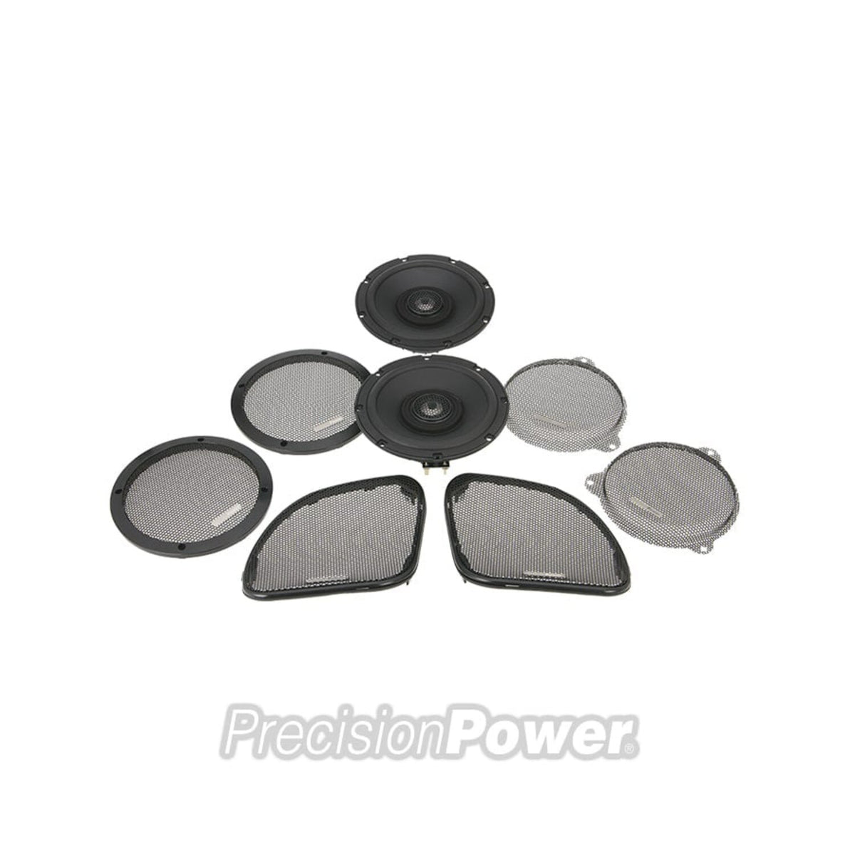 PrecisionPower, 6.5" Fairing speaker upgrade kit 4 Ohm