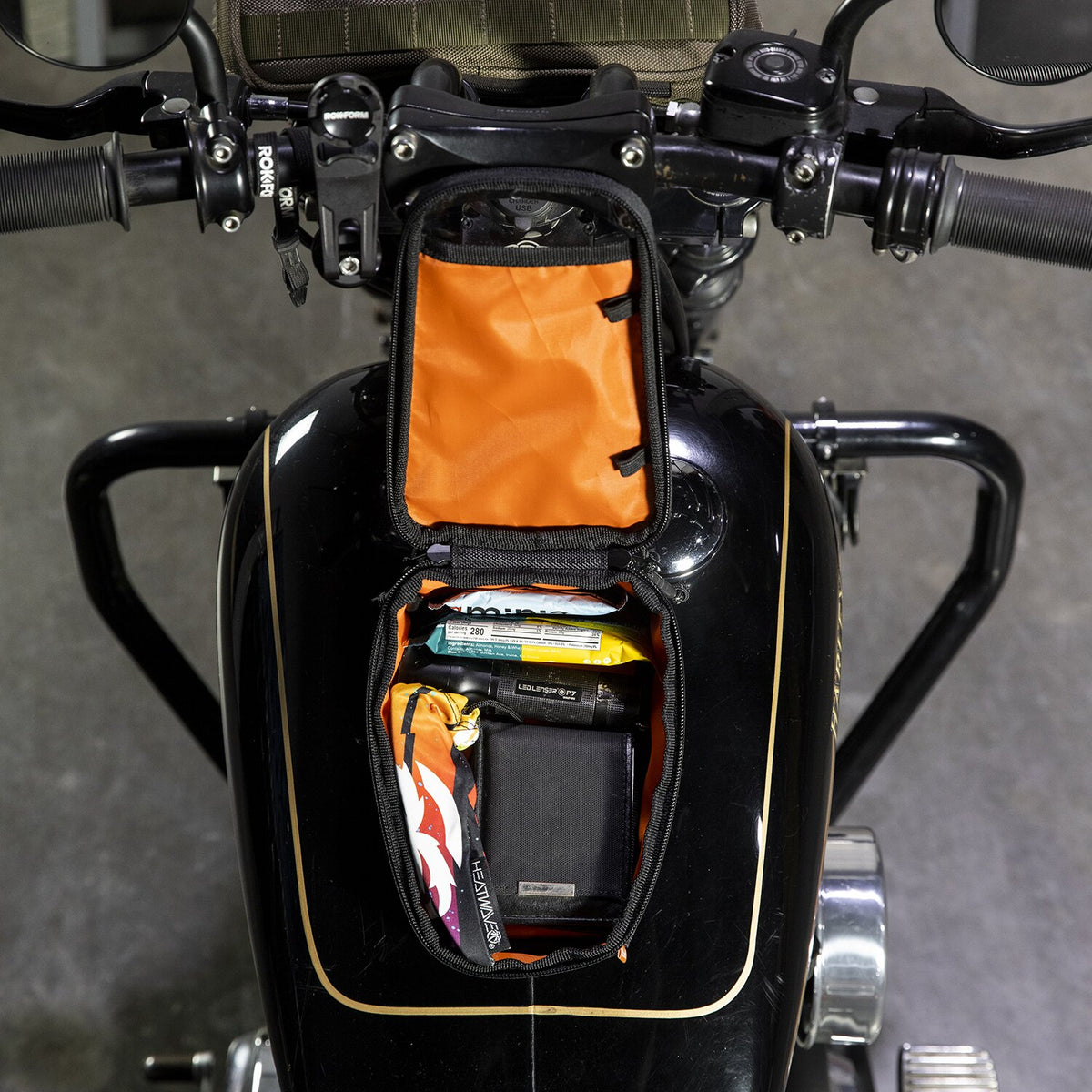 Biltwell, Exfil-2 mini tank bag. Black