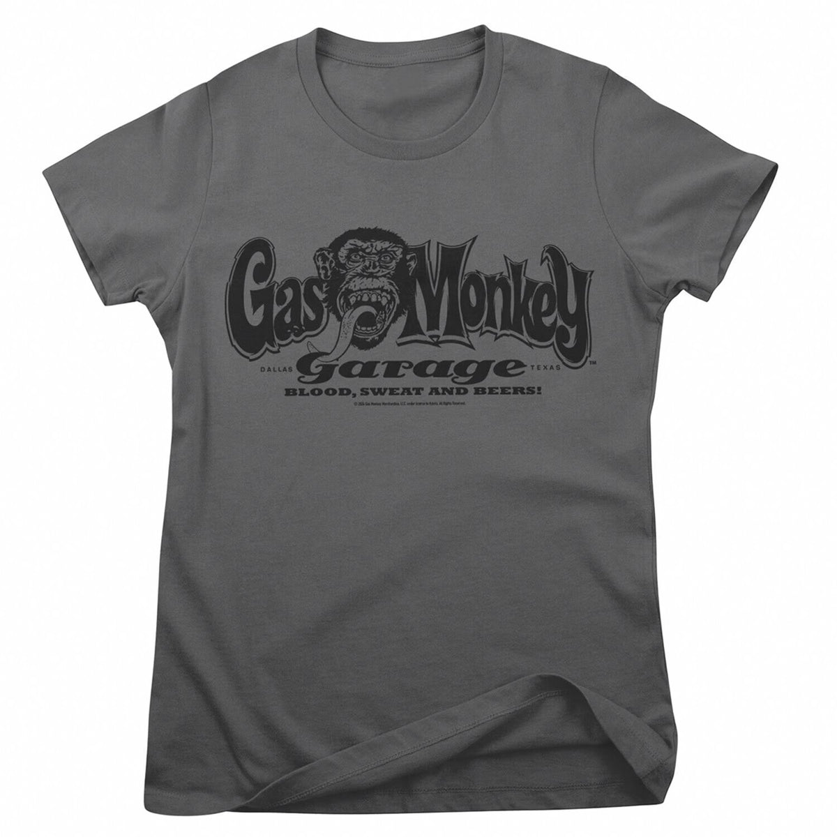 GMG Logo female t-shirt dark gray
