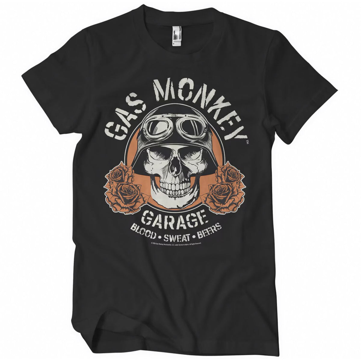GMG Garage Skull t-shirt black