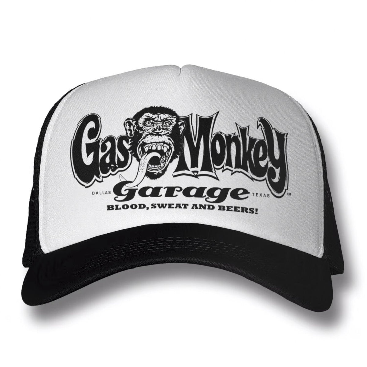 GMG Logo trucker cap white/black