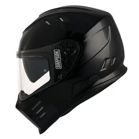 Simpson Venom Helmet - Gloss Black