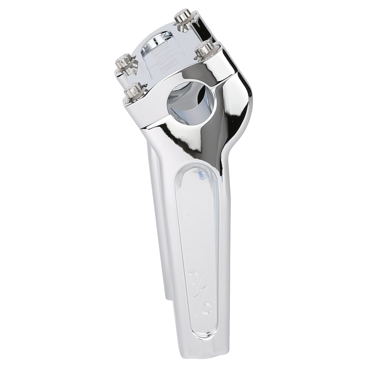 Thrashin TSC-6000-3 chrome OG riser side view