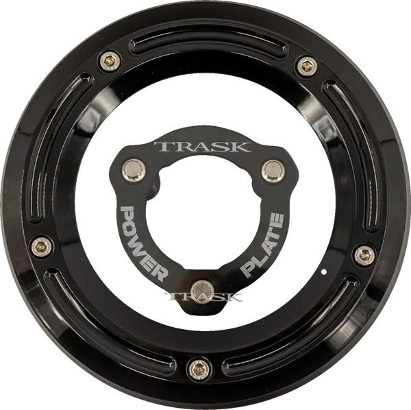Trask Derby Cover and Power Plate Kit — TM-0051-BK-BK