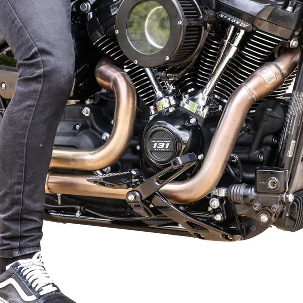 Thrashin Billet Brake Arm for M8 Softail Mid Controls – Black – gallery image 4