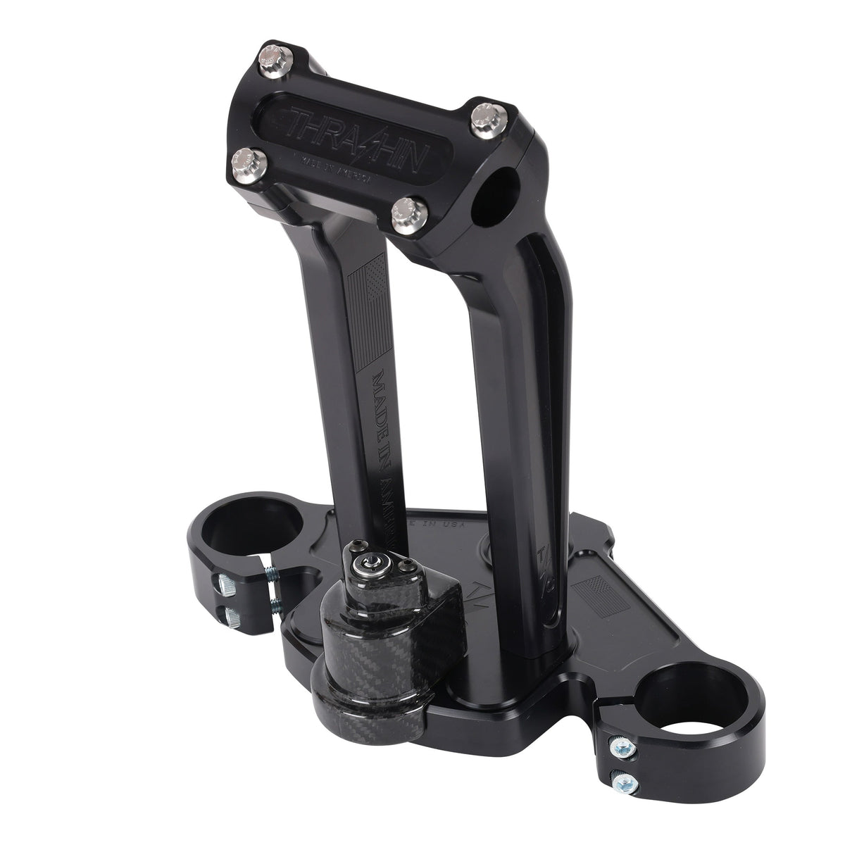 Thrashin TSC-2921-1 black Road Glide top tree product and installation detail; other components not included
