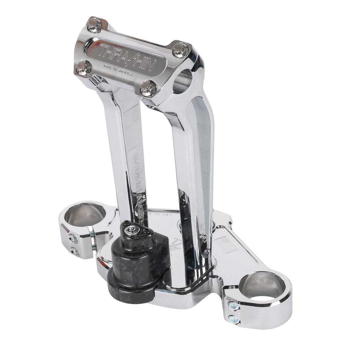 Thrashin TSC-2921-3 chrome top tree, product or installation detail; other components not included