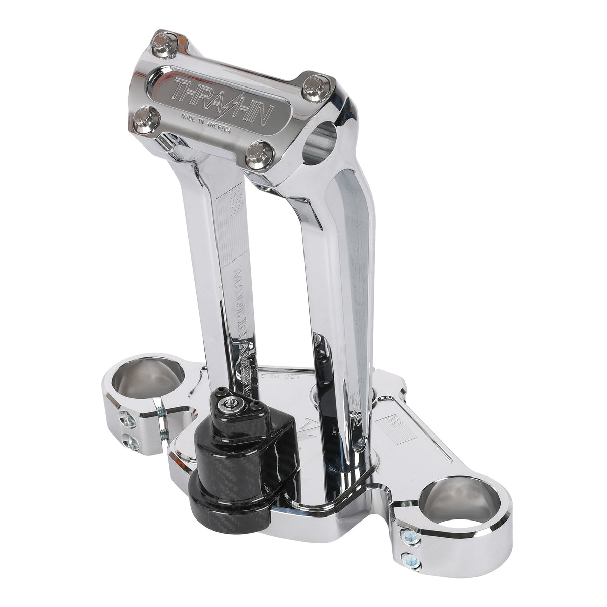 Thrashin TSC-2921-3 chrome top tree, product or installation detail; other components not included