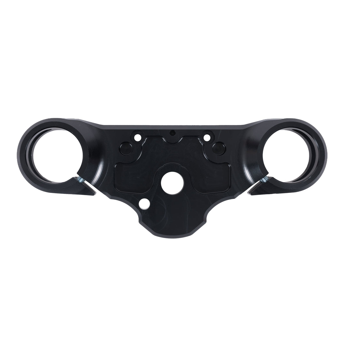 Thrashin TSC-2914-1 black Softail triple tree set; motorcycle and other installed components not included