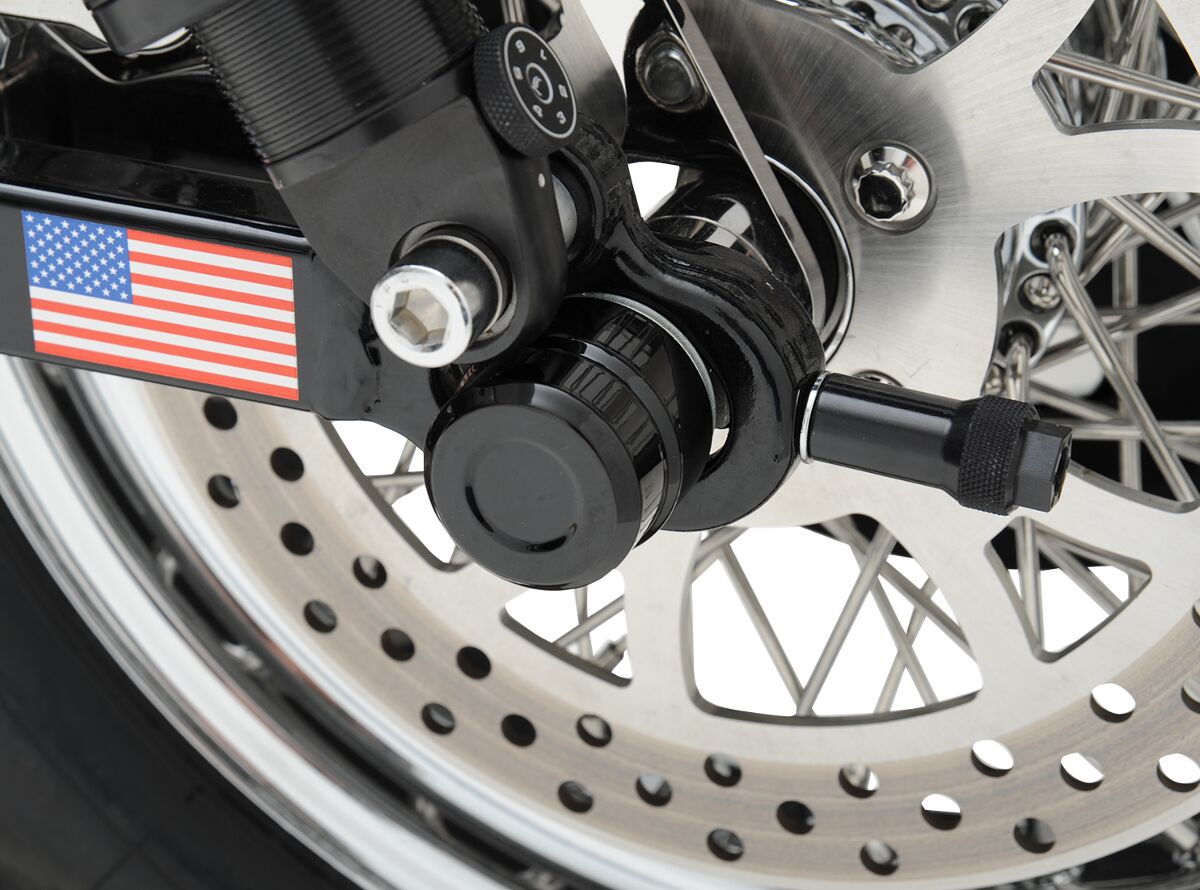 Drag Specialties Billet Axle Caps — 0214-0833
