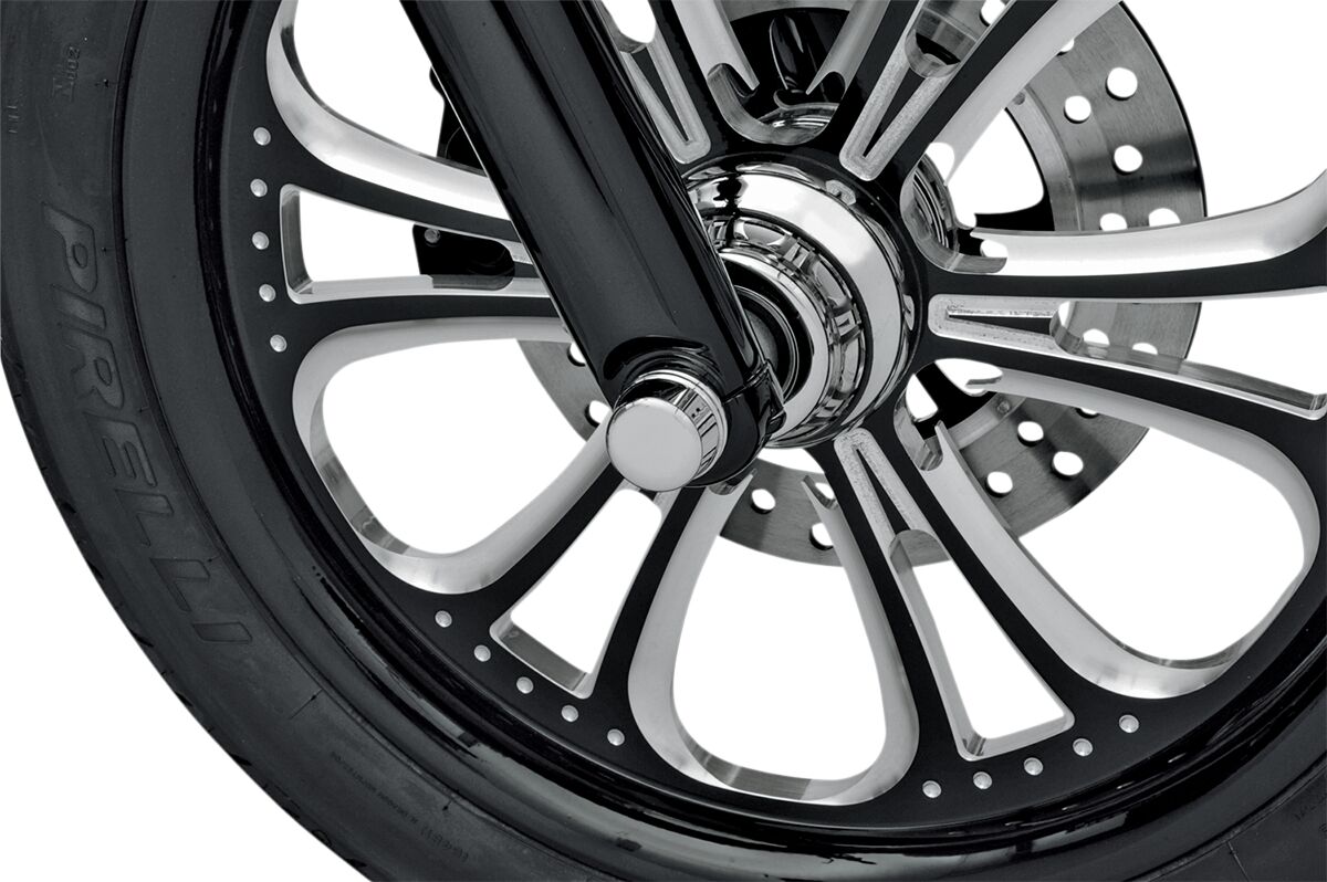 Drag Specialties Axle Caps — 16-0217-BC114