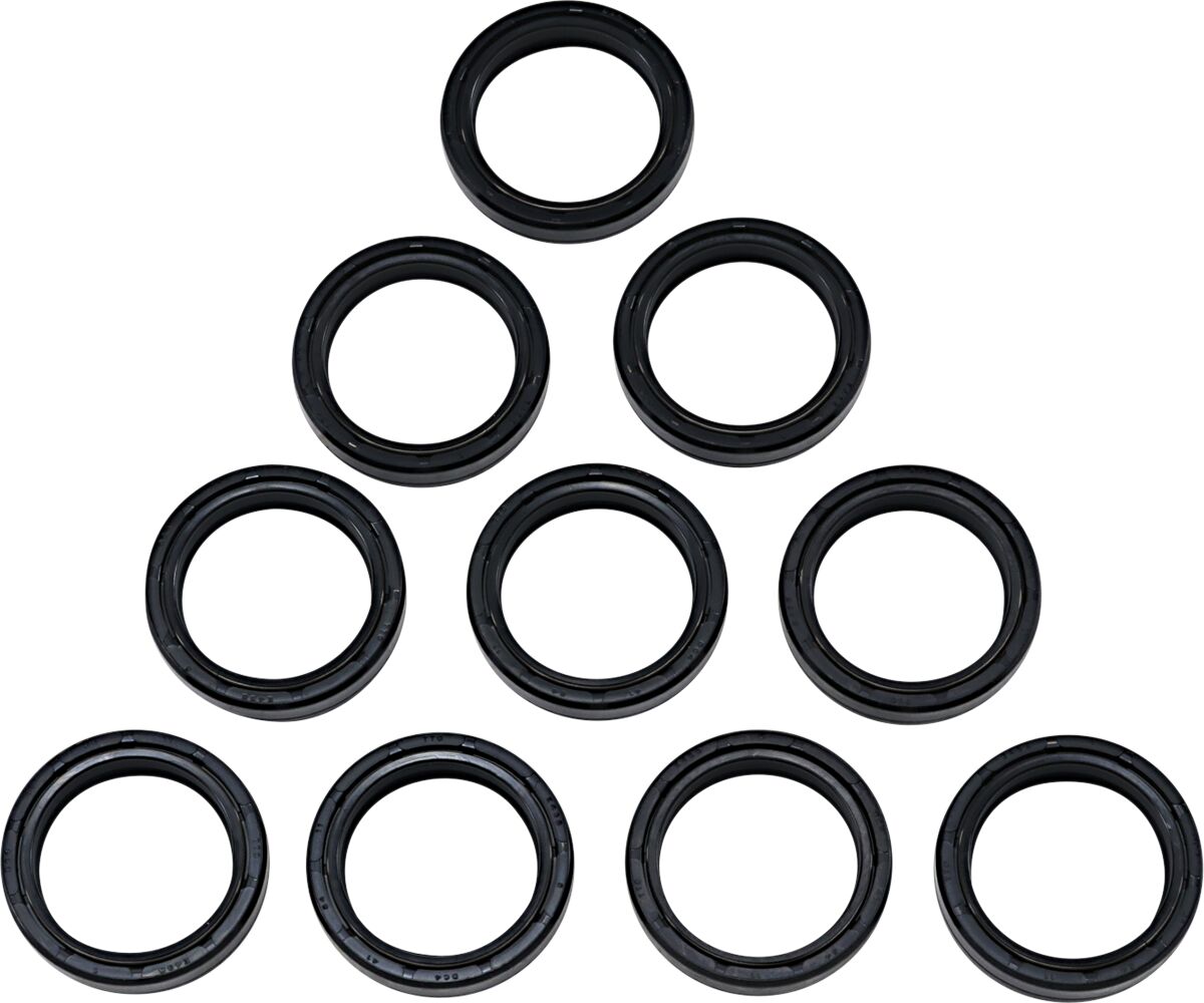 Drag Specialties Fork Seals/Dust Seals 10-Pack — 55-119-10