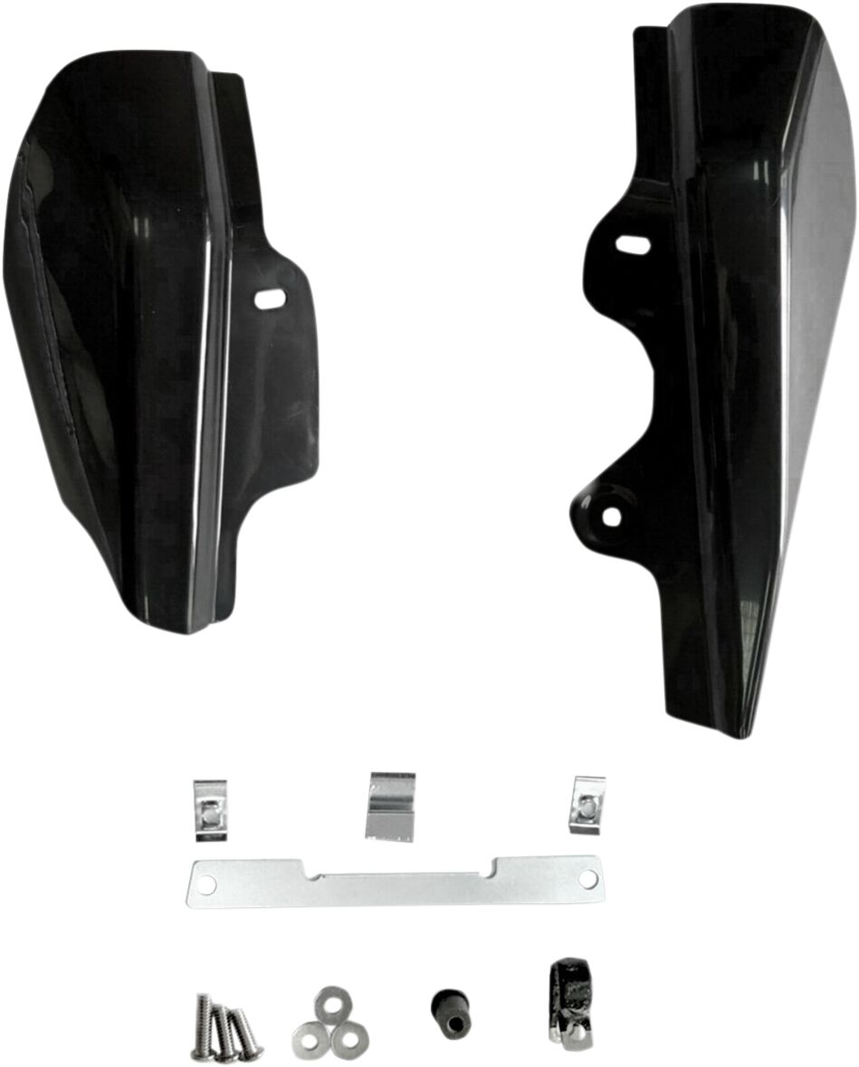 Drag Specialties Frame Mounted Heat Deflectors — 090526