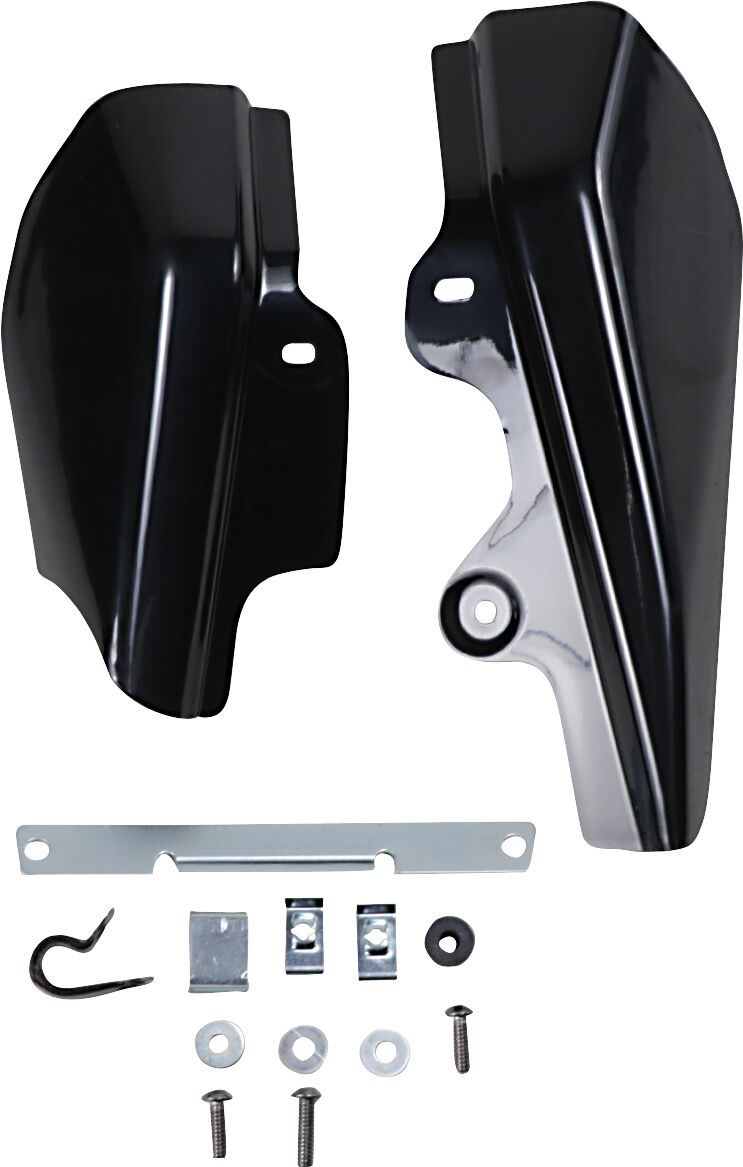 Drag Specialties Frame Mounted Heat Deflectors — 090526