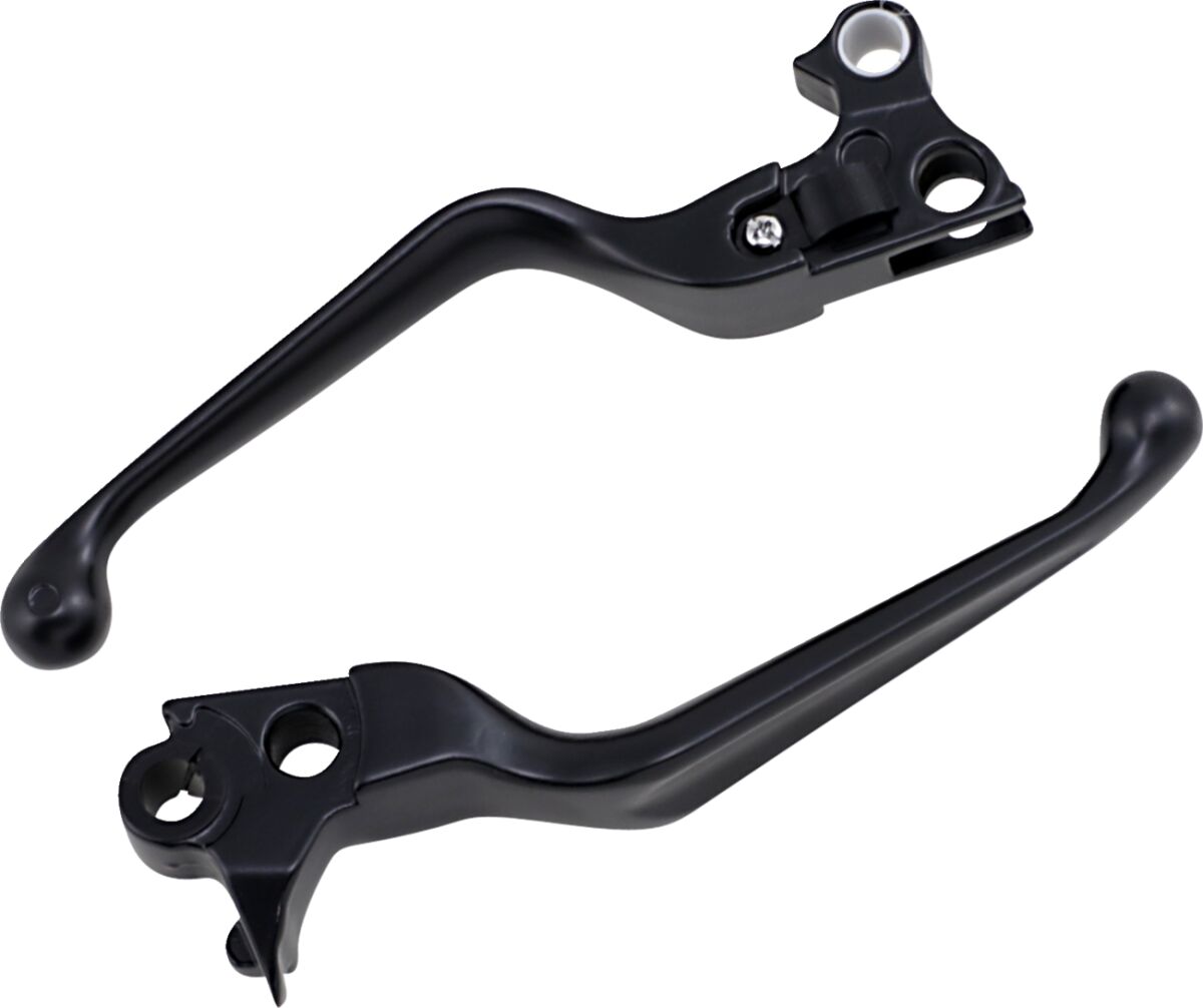 Drag Specialties Wide Blade Lever Set — H07-0574-BLK