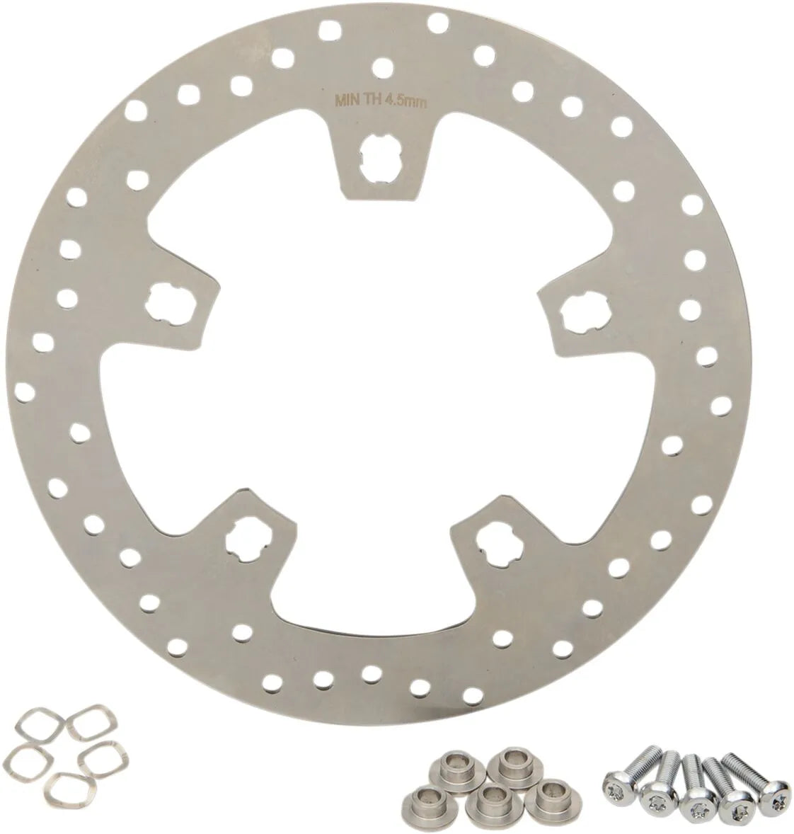 DRAG SPECIALTIES Custom 11.5" Front Brake Rotors B06-0206AS — view 1