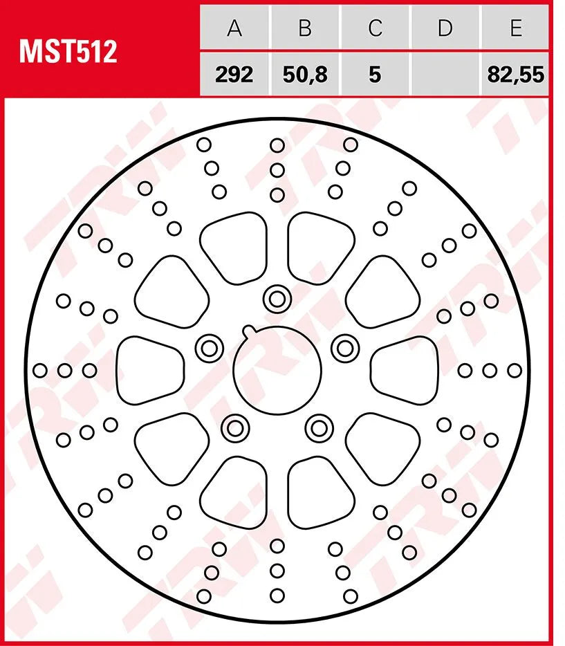 TRW Brake Rotor - product view