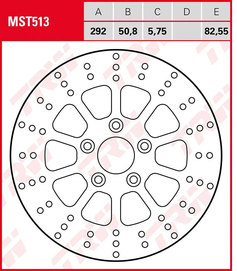 TRW Brake Rotor - product view