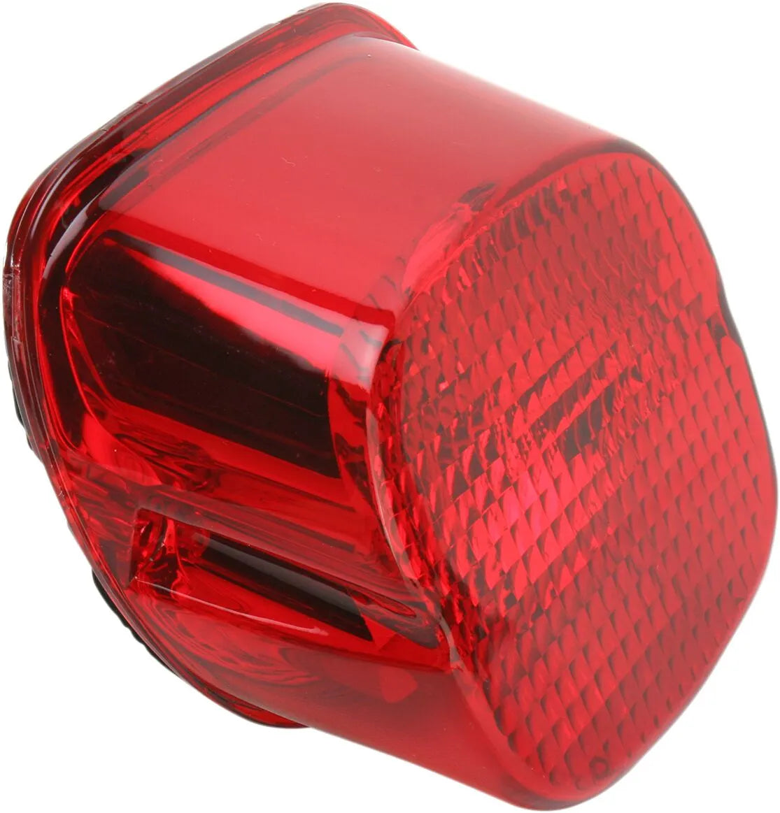 DRAG SPECIALTIES Laydown Taillight Lens with Bottom Tag Lens 12-0411D — view 1