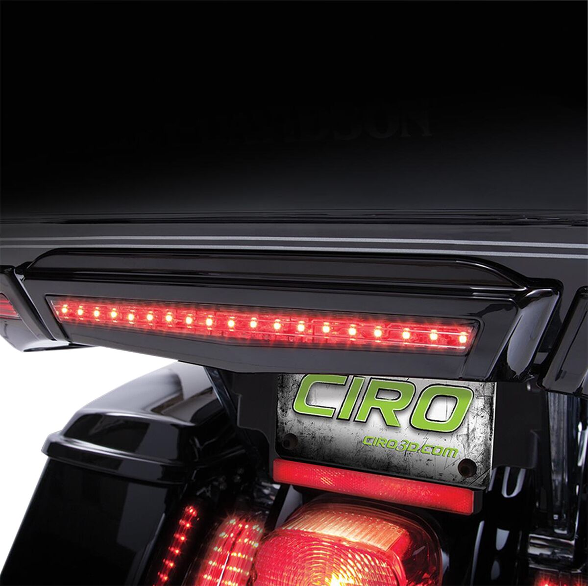 Ciro Center Brake Light for Tour-Pak® — 40005