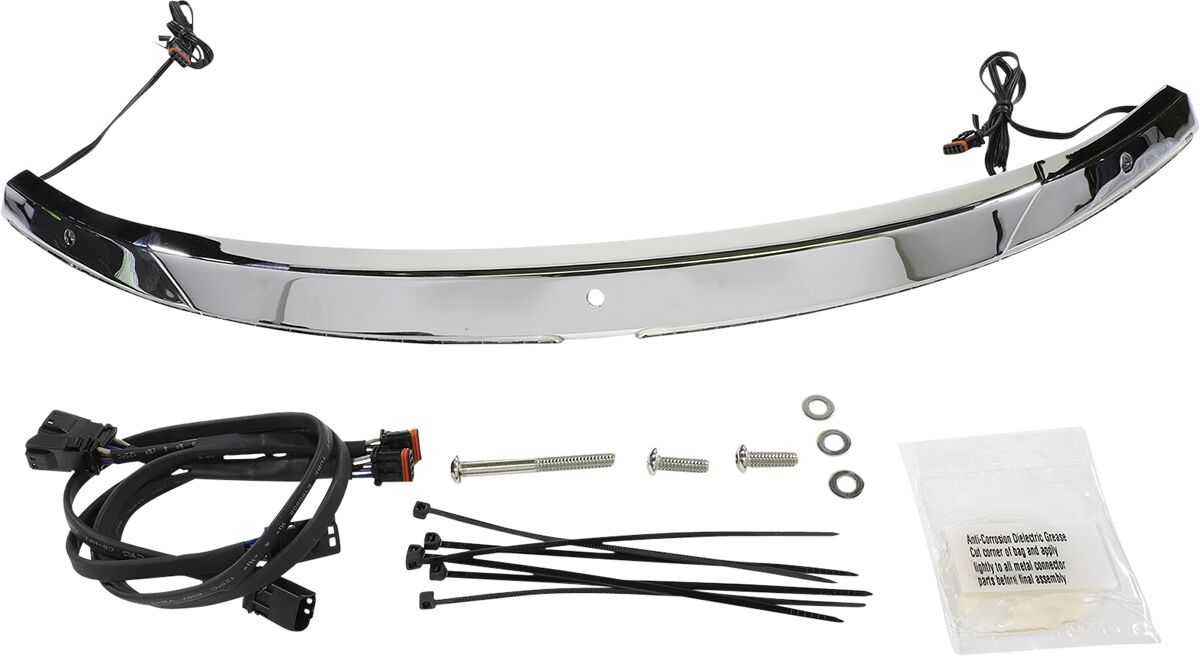 Ciro Steel Windshield Trim — 11000