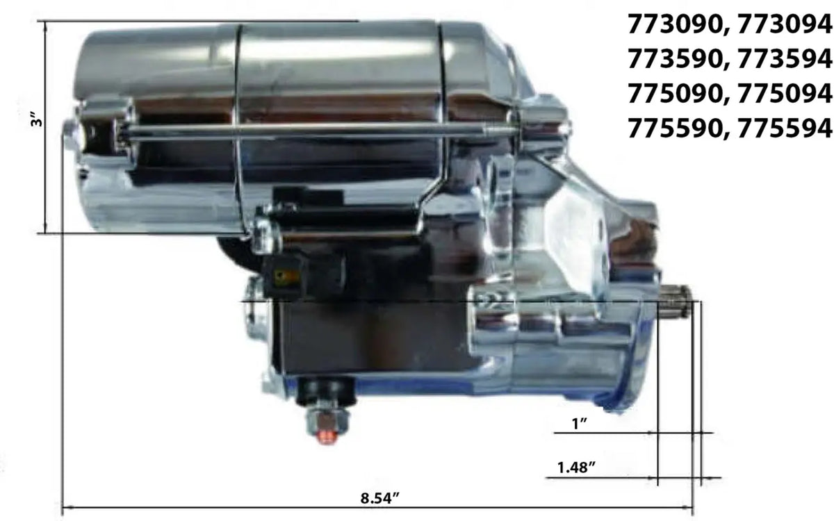 TERRY COMPONENTS Starter - product view