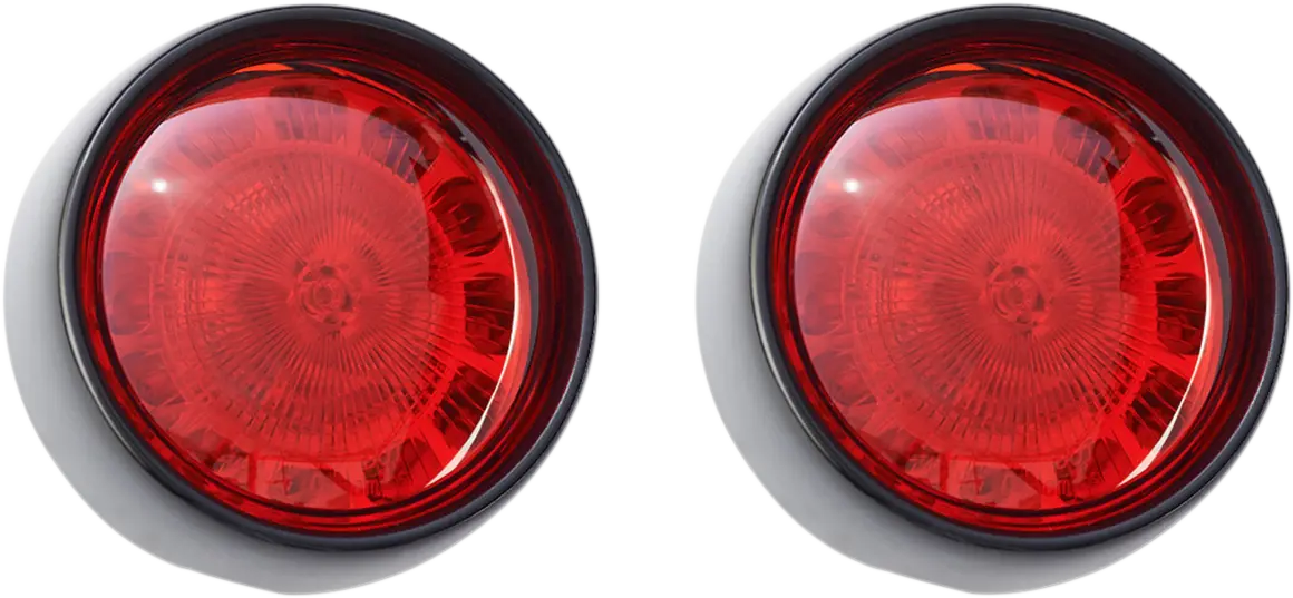 CUSTOM DYNAMICS ProBeam® Bullet Bezel Rear LED Turn Signal Inserts PB-BB-R-1156BR — view 1