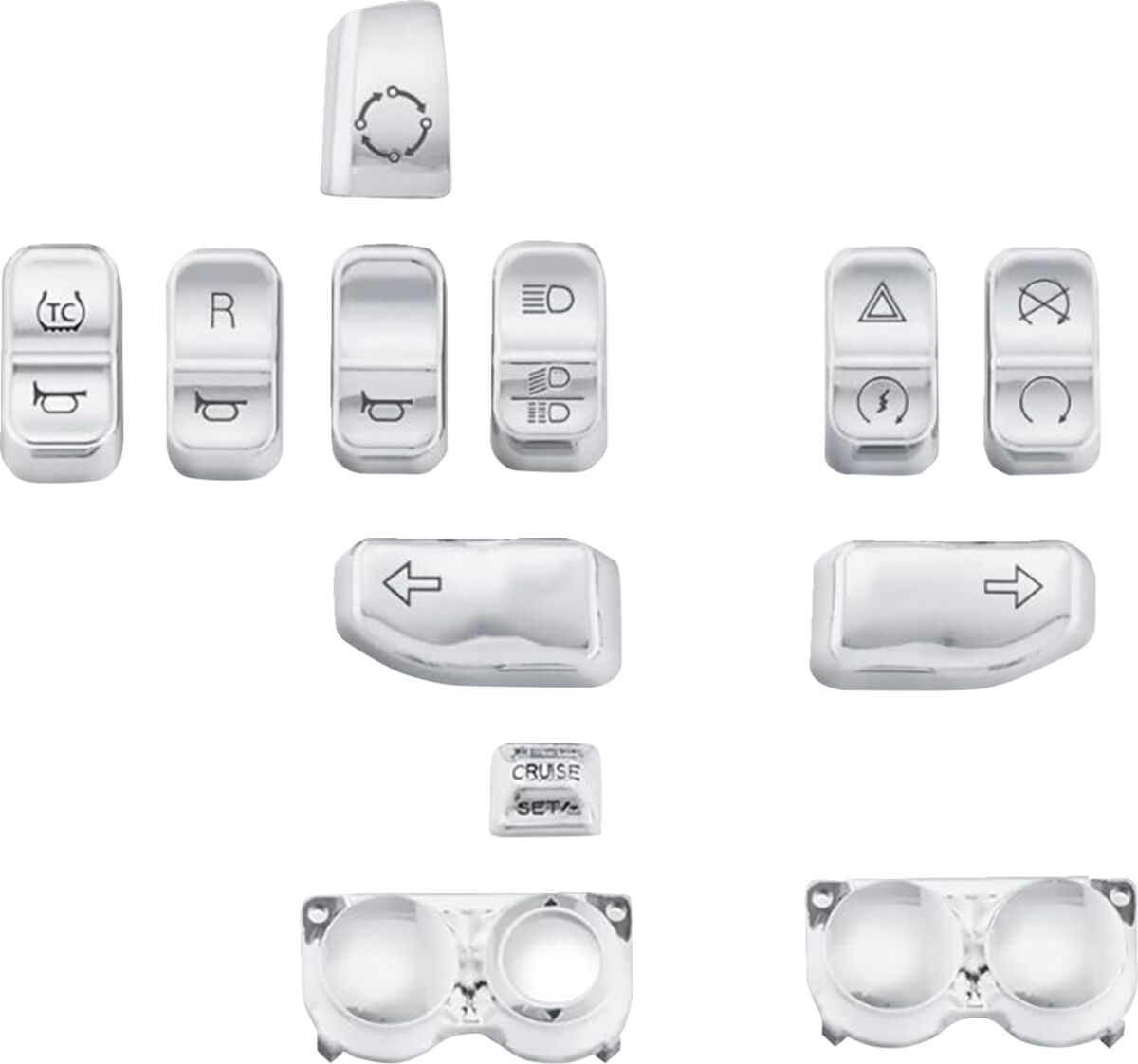 Drag Specialties Switch Cap Kit