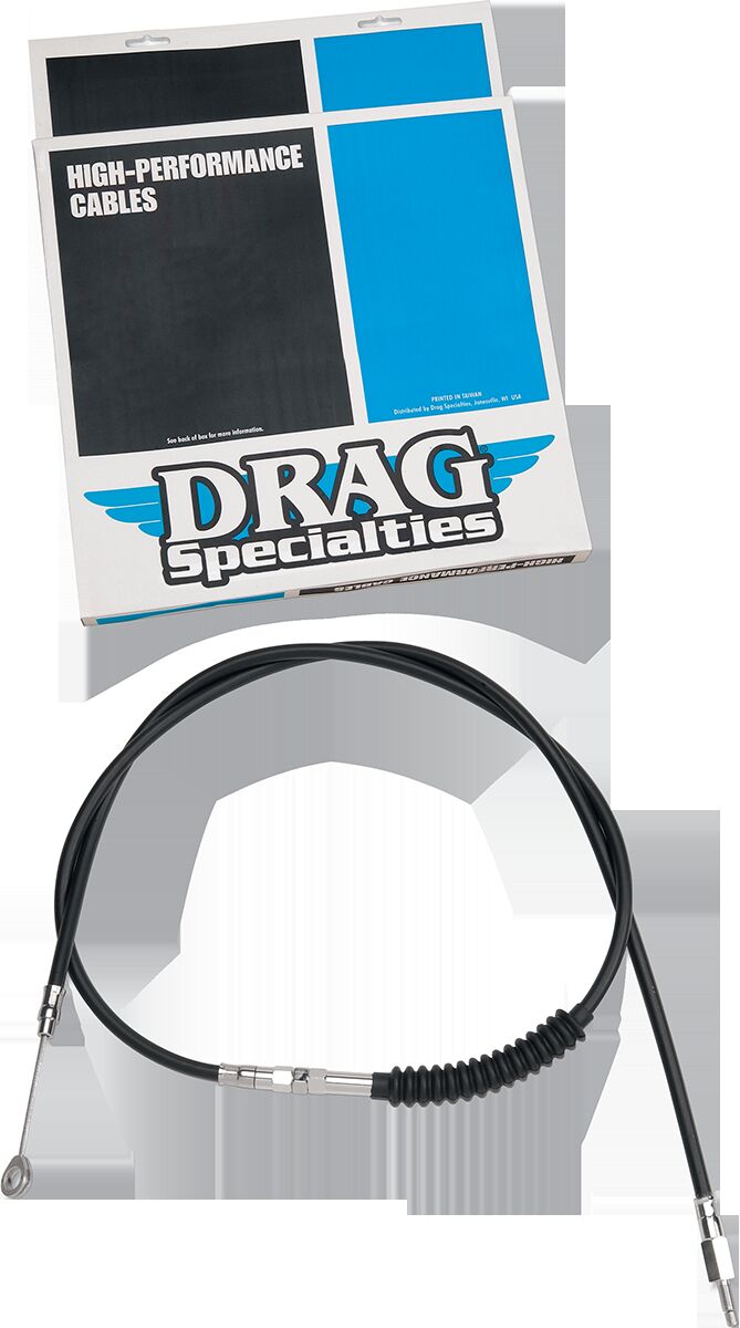 Drag Specialties High-Efficiency Black Vinyl Clutch Cable