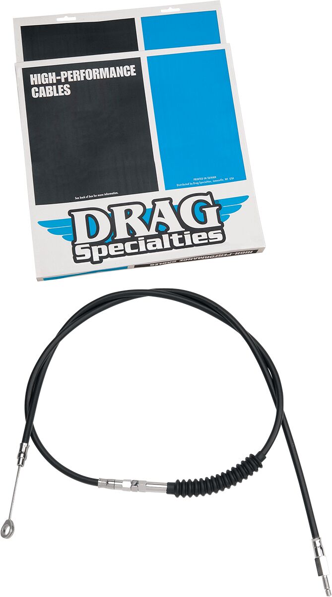Drag Specialties High-Efficiency Black Vinyl Clutch Cable