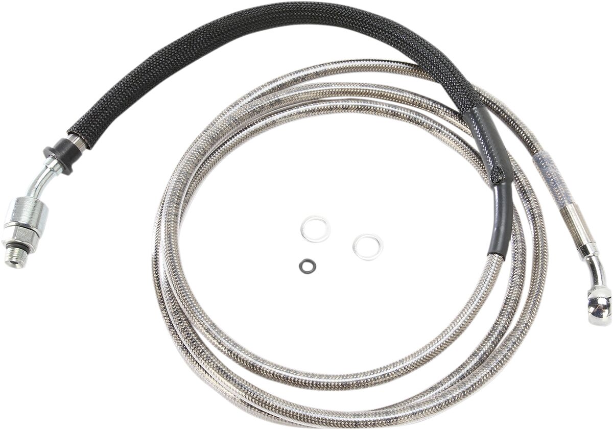 Drag Specialties Stainless Steel Hydraulic Clutch Line
