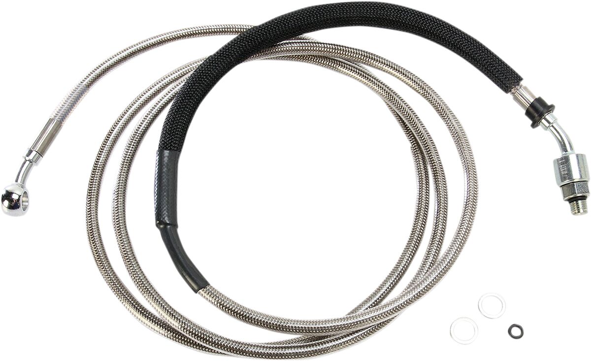 Drag Specialties Stainless Steel Hydraulic Clutch Line
