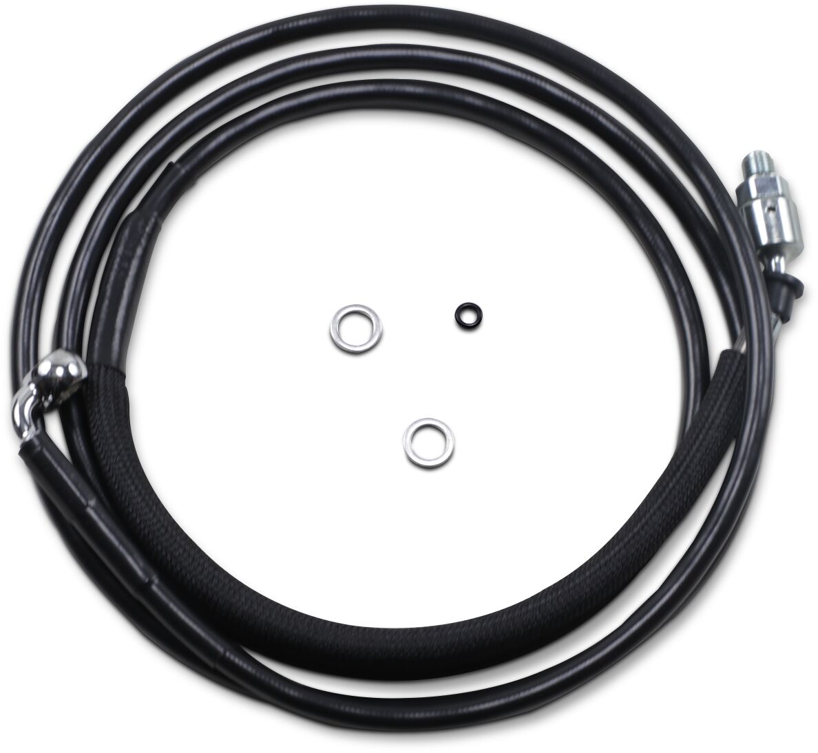 Drag Specialties Stainless Steel Hydraulic Clutch Line