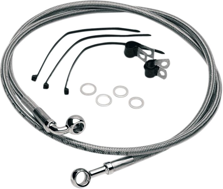 Drag Specialties Stainless Steel Brake Line Kit