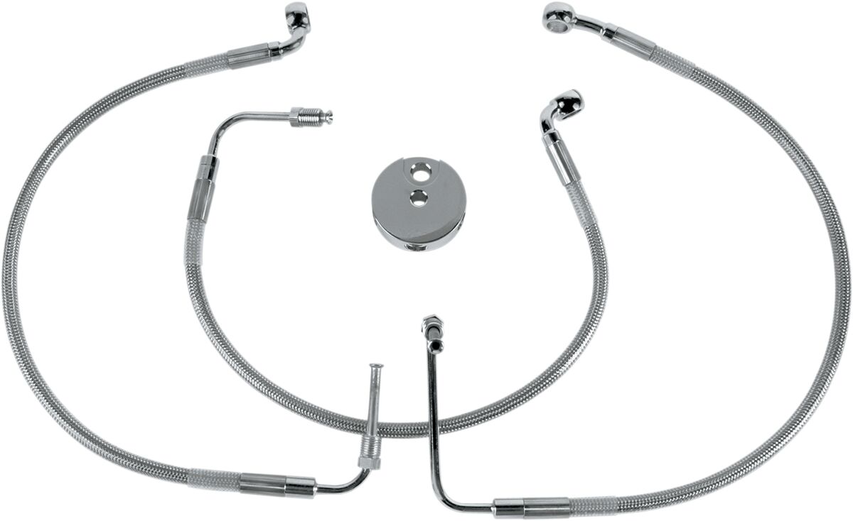 Drag Specialties Stainless Steel Brake Line Kit