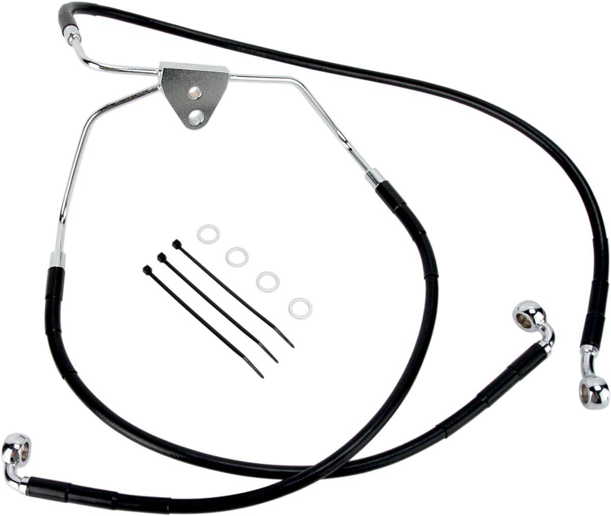 Drag Specialties Stainless Steel Brake Line Kit