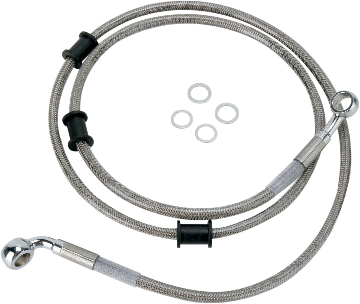 Drag Specialties Stainless Steel Brake Line Kit