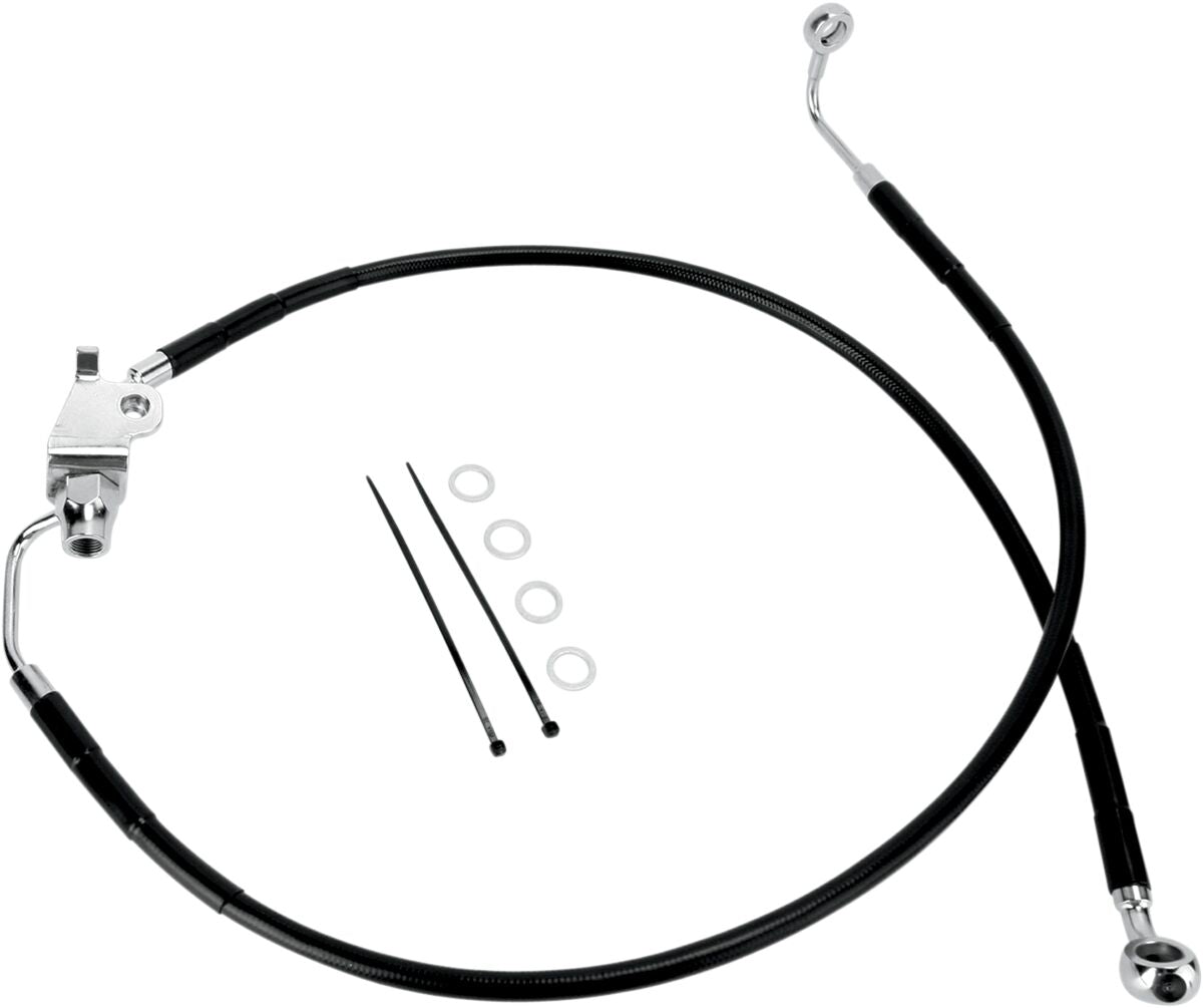 Drag Specialties Stainless Steel Brake Line Kit
