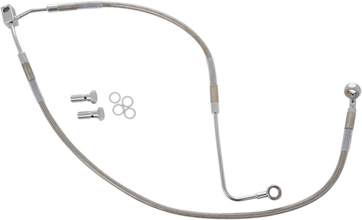 Drag Specialties Stainless Steel Brake Line Kit