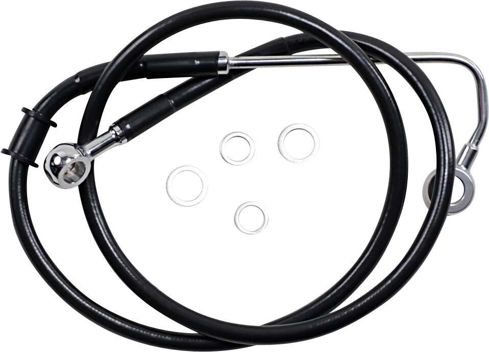 Drag Specialties Extended Length Stainless Steel Brake Line